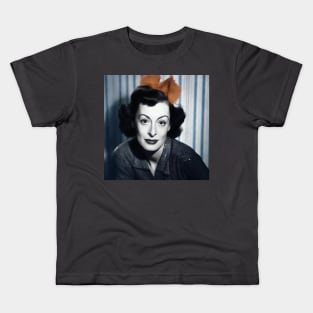 Joan Crawford portrait Kids T-Shirt